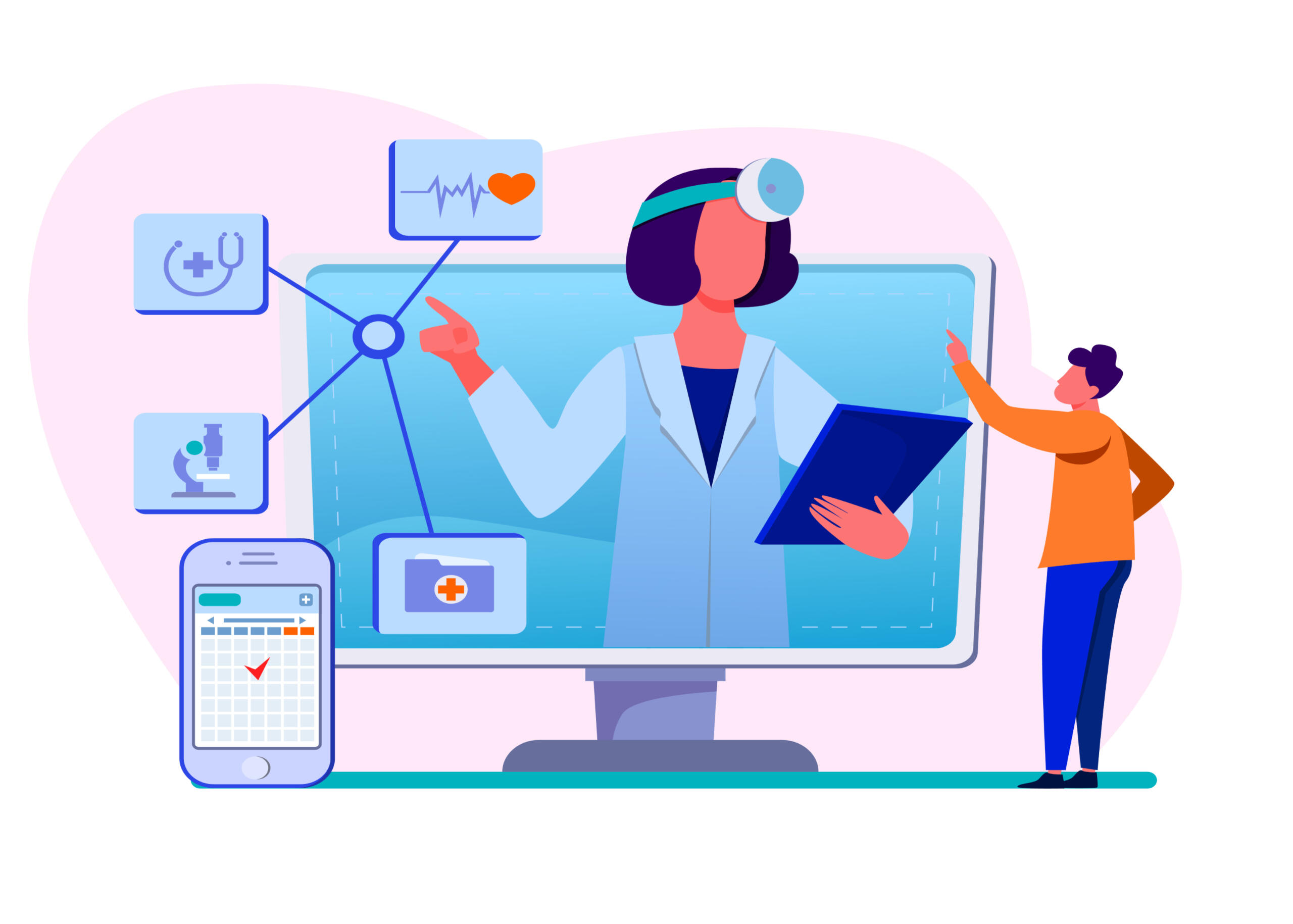 A medical explainer animation